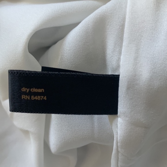 NWT Outback Red Navy and White Geometric Strapless Cocktail Dress Size 0 - Picture 5 of 5